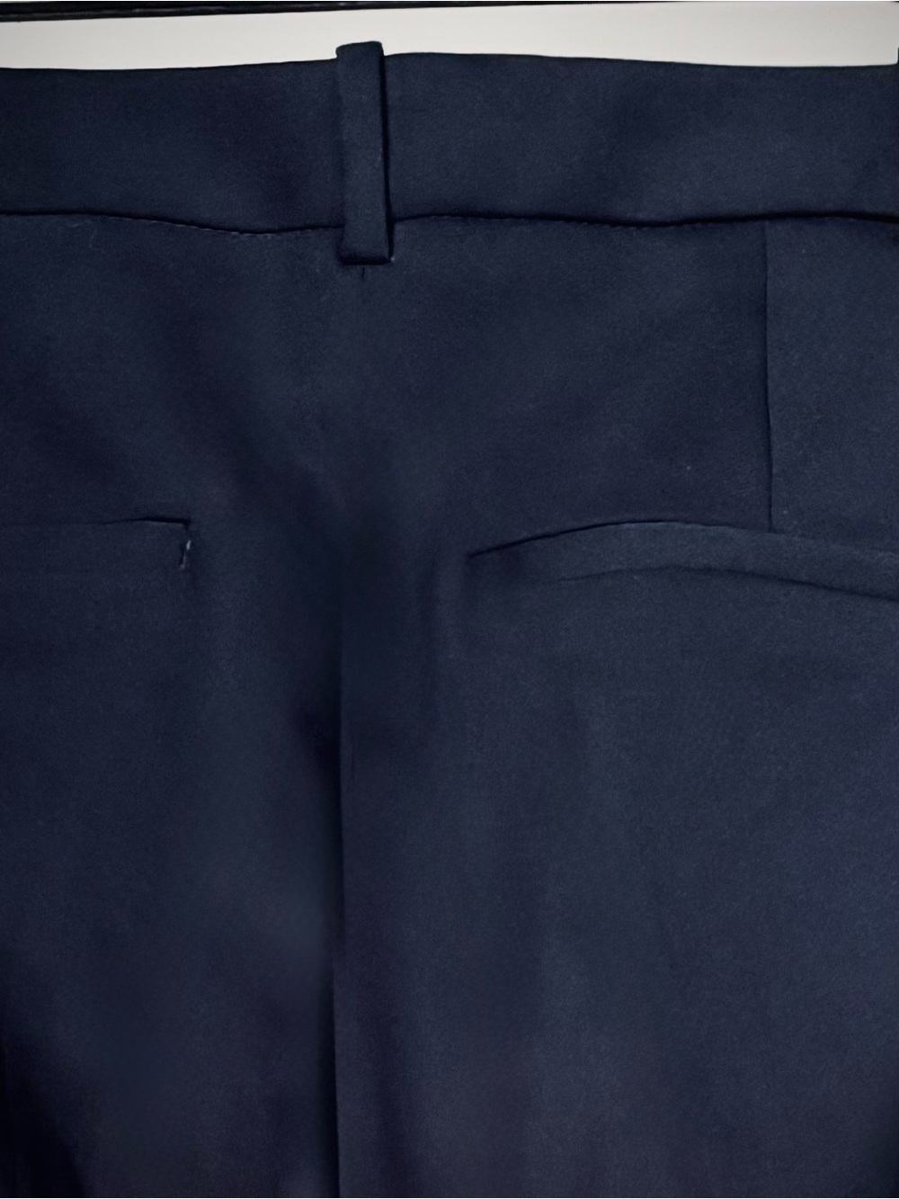 ZARA Navy Tailored Dress Pants | Chic Minimalist Office Style | Size US 2 - Picture 6 of 9